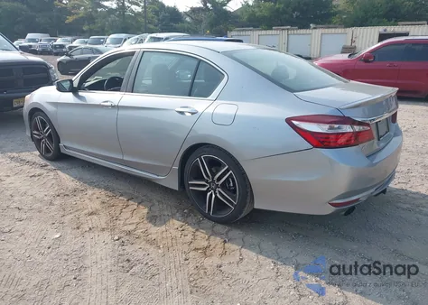 2017 Honda Accord Sport из США, поврежденный, VIN 1HGCR2F51HA035168